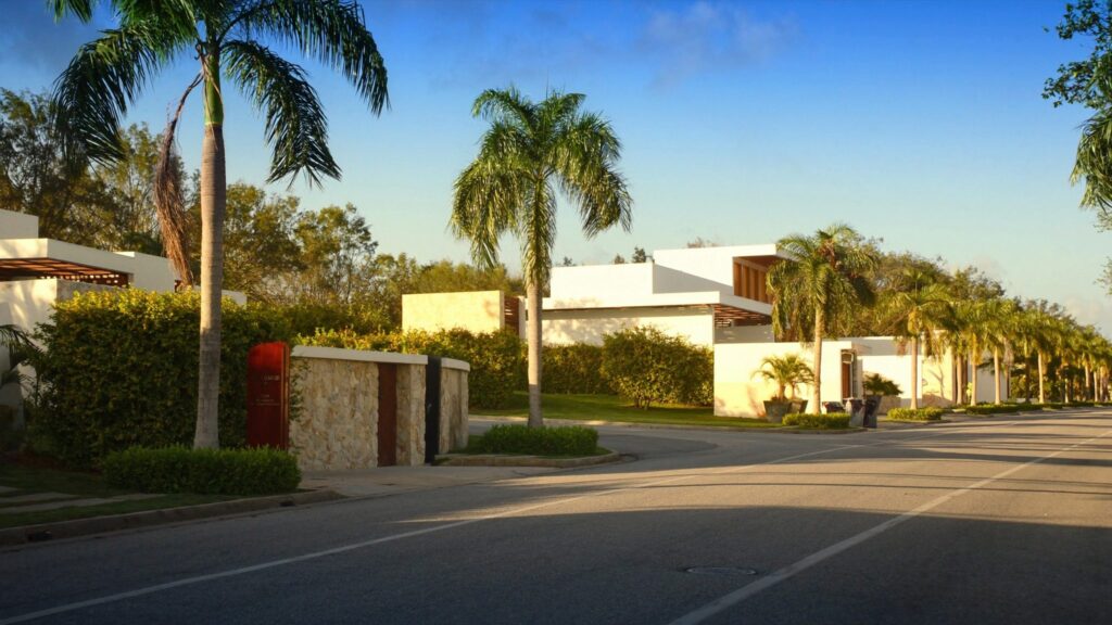 Gated villa community in Punta Cana