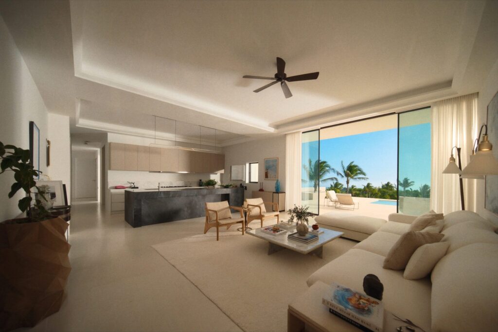 Luxury villa interior in Punta Cana